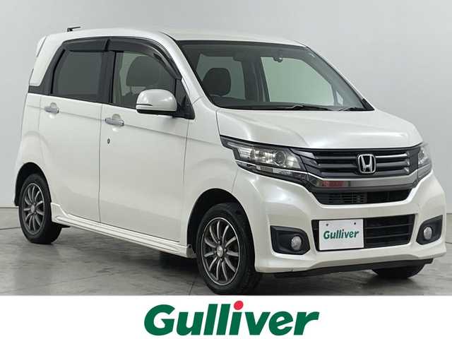 ホンダ Ｎ ＷＧＮ カスタム G 道央・札幌 2015(平27)年 6.7万km プレミアムホワイトパールⅡ ・４ＷＤ　/・Ｇａｔｈｅｒオーディオ　/・全方位ドラレコ　/・オートライト　/・プッシュスタート　/・前席シートヒーター　/・ベンチシート　/・電動格納ミラー　/・ウィンカーミラー　/・横滑り防止装置　/・ＡＡＣ　/・積込冬タイヤ社外ＡＷ/・ドアバイザー/・スマートキー/・スペアキー