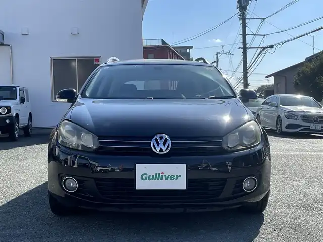 フォルクスワーゲン ゴルフ ヴァリアント TSI コンフォートライン 熊本県 2010(平22)年 10.6万km ディープブラックパールエフェクト 純正ナビ/【フルセグTV/Bluetooth/DVD/CD】/バックカメラ/横滑り防止システム/オートライト/ウインカーミラー/16インチ純正アルミホイール/純正フロアマット/ETC