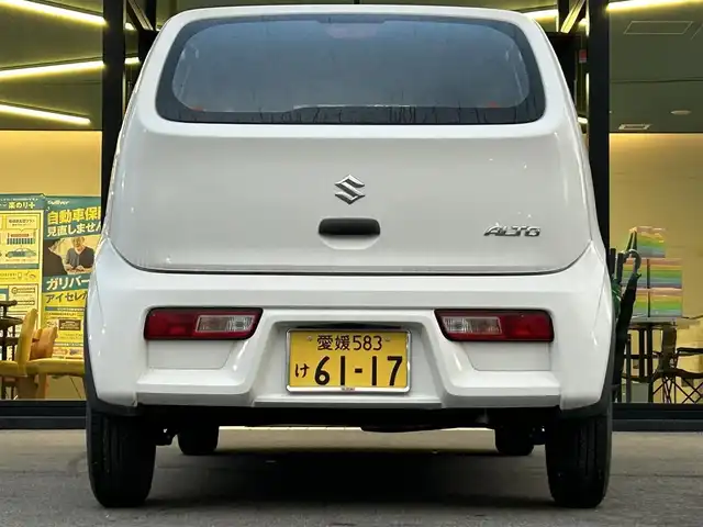 スズキ アルト F 愛媛県 2021(令3)年 2.2万km スペリアホワイト ワンオーナー　/キーレス　/純正ＣＤ　ＡＵＸ　/カメラ一体型ドライブレコーダー　/オートライト　/光軸レベライザー　/前席パワーウインドウ　/５速マニュアル　/純正フロアマット　/純正ドアバイザー　/保証書　/取扱説明書/ドライブレコーダー取扱説明書