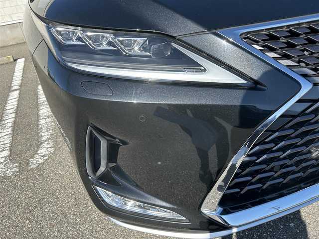 レクサス ＲＸ 450h バージョンL 石川県 2020(令2)年 3.1万km グラファイトブラックガラスフレーク 純正メーカーナビ/（DVD/CD/BT/USB/Apple CarPlay/フルセグ)/Lexus Safety System/・プリクラッシュセーフティ/・レーダークルーズコントロール/・レーントレーシングアシスト/・レーンディパーチャーアラート/・ロードサインアシスト/・オートマッチクハイビーム/・パーキングサポートブレーキ/・ブラインドスポットモニター/360°カメラ/サンルーフ/ETC2.0/４WD/全席シートヒーター/前席エアシート/前席パワーシート/レザーシート/ステアリングヒーター/前後ドラレコ/LEDヘッドライト/パワーバックドア/純正アルミホイール/純正フロアマット/保証書/取扱説明書（車両/ドラレコ/ナビ）