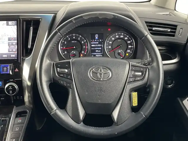 トヨタ ヴェルファイア Z 愛知県 2016(平28)年 7.9万km ブラック ワンオーナー/ALPINEビッグX11インチSDナビ【EX11V】/（CD/DVD/MSV/Bluetooth/フルセグTV）/ALPINEフリップダウンモニター【PXH12X-R-AV】/両後パワースライドドア/スマートキー/前後コーナーセンサー/バックドアイージークローザー/LEDヘッドライト/フォグランプ/社外ドライブレコーダー【DRV-610】/ETC/社外16インチアルミホイール/本革巻きステアリング/リアスポイラー/ドアバイザー/サイド＆カーテンエアバッグ/取扱説明書