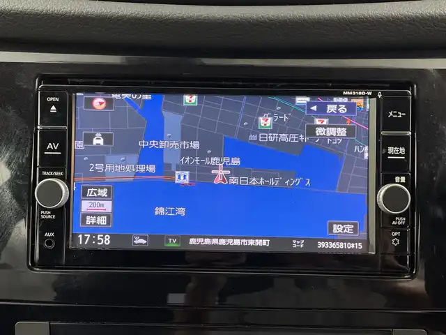 日産 エクストレイル 20Xi 鹿児島県 2018(平30)年 5.5万km ダークメタルグレー 純正ナビ/（AM/FM/CD/DVD/Bluetooth）/フルセグテレビ/アラウンドビューモニター/プロパイロット/前後ドライブレコーダー/デジタルインナーミラー/パワーバックドア/ETC/シートヒーター/オートホールド/電子パーキングブレーキ/スマートキー/スペアキー/禁煙車