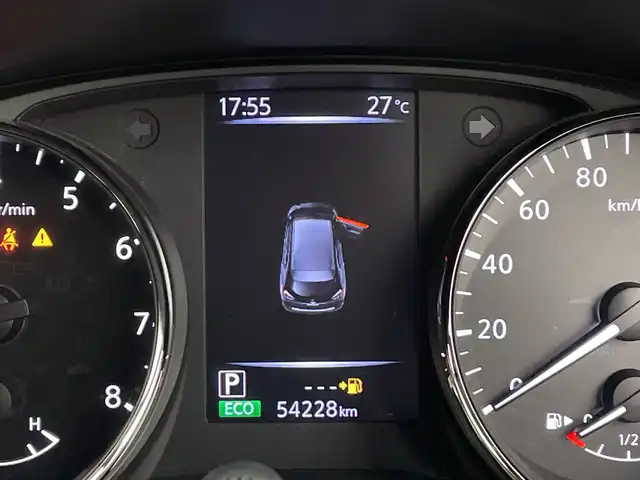 日産 エクストレイル 20Xi 鹿児島県 2018(平30)年 5.5万km ダークメタルグレー 純正ナビ/（AM/FM/CD/DVD/Bluetooth）/フルセグテレビ/アラウンドビューモニター/プロパイロット/前後ドライブレコーダー/デジタルインナーミラー/パワーバックドア/ETC/シートヒーター/オートホールド/電子パーキングブレーキ/スマートキー/スペアキー/禁煙車