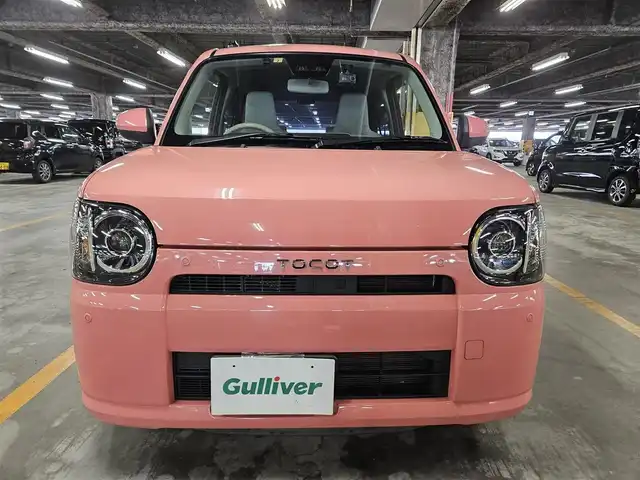 ダイハツ ミラ トコット L SA Ⅲ 鹿児島県 2018(平30)年 3万km ジューシーピンクM ケンウッドナビ/ワンセグTV/バックカメラ/ドライブレコーダー/コーナーセンサー/スマートアシスト3/・衝突回避支援ブレーキ機能/・衝突警報機能/・車線逸脱警報機能/・誤発進抑制制御機能/・先行車発進お知らせ機能/・オートハイビーム/LEDヘッドランプ/リモコンキー/禁煙車