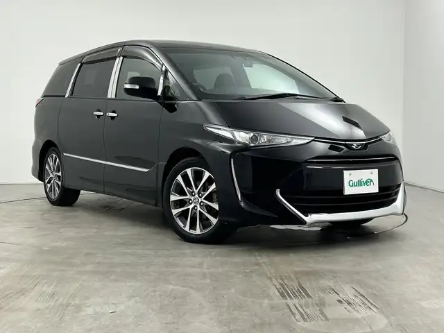 トヨタ エスティマ アエラス プレミアム 三重県 2019(令1)年 3.4万km ブラック /禁煙車//純正ナビ//フルセグ/Bluetooth/CD/DVD//バックモニター//トヨタセーフティセンス//レーディパーチャーアラート//オートマチックハイビーム//プリクラッシュセーフティ//クルーズコントロール//ハーフレザーシート//パワーシート//オートライト//前後ドライブレコーダー//ETC//純正18インチAW