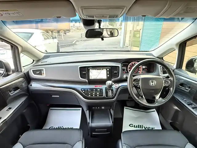 ホンダ オデッセイ アブソルート 香川県 2014(平26)年 11.7万km クリスタルブラックパール メーカーナビ/フルセグ/【CD/DVD/Bluetooth】/バックカメラ/クルーズコントロール/パワースライドドア/純正18インチアルミ/LEDヘッドライト/スマートキー/ビルトインETC