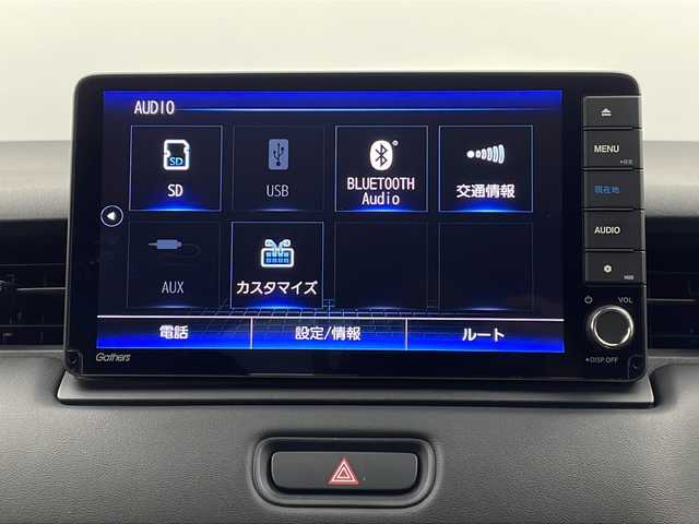 ホンダ ヴェゼル ハイブリッド e:HEV Z 栃木県 2021(令3)年 2.5万km クリスタルブラックパール 純正ナビ/（BT/CD/DVD/フルセグ/AM/FM）/バックカメラ/ホンダセンシング/衝突軽減システム/車線逸脱抑制機能/ブラインドスポットモニター/クリアランナソー/横滑り防止/レーダークルーズコントロール/先行車発進お知らせ/標識認識機能/ETC/ドライブレコーダー/前席シートヒーター/ステアリングヒーター/純正フロアマット/純正アルミホイール１８インチ/ISOFIX/プッシュスタート/スマートキー