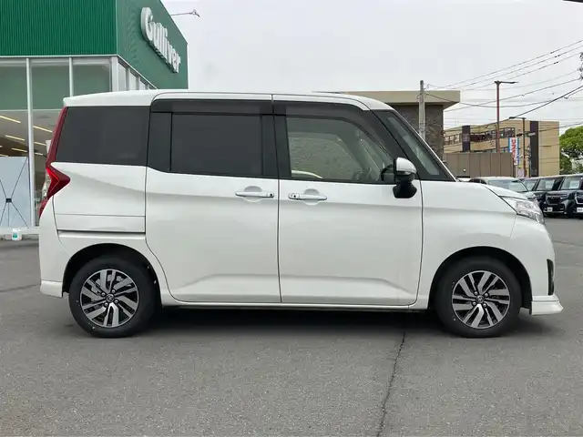 トヨタ ルーミー カスタムG 静岡県 2020(令2)年 4.5万km パールホワイトⅢ エンジンスタートボタン/スマートキー/スペアキー１本/パワーステアリング/パワーウィンドウ/オートエアコン/オートライト/オートマチックハイビーム/LEDヘッドライト/クルーズコントロール有/純正ETC2.0/純正フロアマット/純正アルミホイール/純正SDナビ（CD、DVD、BT、フルセグ）/コーナーセンサー前後/全方位カメラ/横滑り防止装置/衝突軽減システム/Wエアバック/D+N席シートヒーター/両側パワースライドドア/アイドリングスストップ/取扱説明書