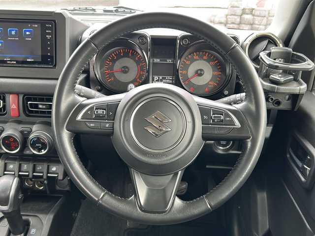スズキ ジムニー XC 道北・旭川 2021(令3)年 3.5万km ブルーイッシュブラックパール3 4WD/禁煙車/社外メモリナビ/ CD/DVD/BT/USB/フルセグ/バックカメラ/衝突軽減ブレーキ/レーンキープ /クルーズコントロール/ヒルディセントコントロール/オートライト/LEDヘッドライト/フォグライト/シートヒーター /電動格納式ミラー/純正フロアマット/社外アルミ冬タイヤ積み込み/保証書/取説