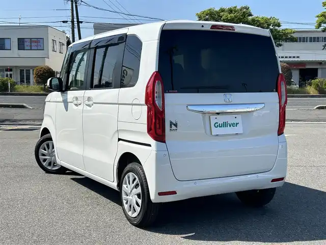 ホンダ Ｎ ＢＯＸ L 鳥取県 2021(令3)年 3.2万km プラチナホワイトパール ４WD/ワンオーナー/純正ナビ/フルセグ/DVD/CD/BT/USB/バックカメラ/ホンダセンシング/レーダークルーズコントロール/レーンキープアシスト/LEDヘットライト/前席シートヒーター/片側パワースライドッドア/プッシュエンジンスタート/アイドリングストップ/フロアマット/ドアバイザー