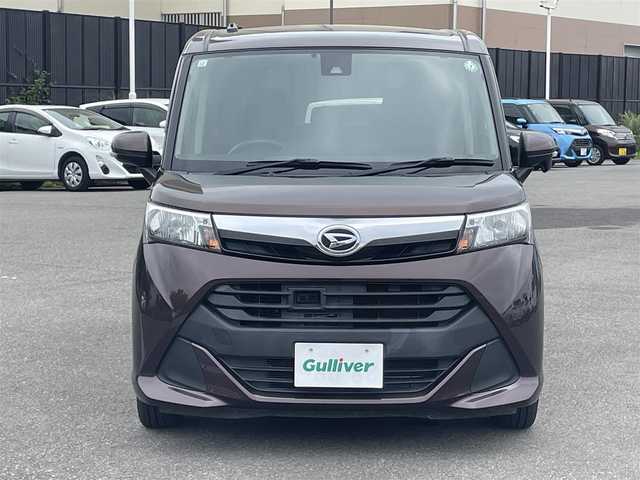 ダイハツ トール G SAⅡ 山形県 2018(平30)年 7万km プラムブラウンクリスタルマイカ 10.1インチアルパインフリップダウンモニター (RSH10S-L)/衝突被害軽減システム/メモリナビ/　　【CD DVD BT フルセグ】/バックモニター/両側パワースライドドア/クルーズコントロール/オートヘッドライト/アイドリングストップ/ステアリングスイッチ/電動格納ウィンカーミラー/AAC/純正フロアマット/ドアバイザ―/スマートキー×2/ETC