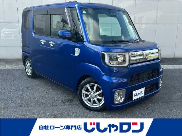 ダイハツ ウェイク G ターボ SA Ⅲ 埼玉県 2017(平29)年 8.2万km ブルーメタリック (株)IDOMが運営する【じしゃロン熊谷店】の自社ローン専用車両になりますこちらは現金またはオートローンご利用時の価格です。自社ローンご希望の方は別途その旨お申付け下さい/純正ナビ　NMZM-W68D/（フルセグTV/Bluetooth/CD/DVD/AM/FM）/ETC/バックカメラ/ドライブレコーダー　ZDR-014/両側パワースライドドア/スマートアシスト/・衝突警報機能/・衝突回避支援ブレーキ機能/・誤発進抑制制御機能/・先行車お知らせ機能/・車線逸脱警報機能/アイドリングストップ/純正フロアマット/ロールサンシェード/電動格納ミラー/ドアバイザー/フォグランプ