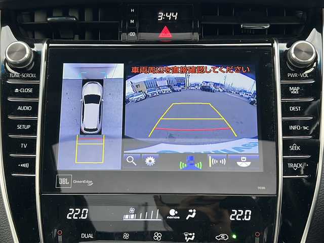 トヨタ ハリアー プログレス 三重県 2017(平29)年 5万km ブラック 純正9型ナビ /全周囲カメラ /サンルーフ /JBLサウンド /前方ドライブレコーダー/スペアキー /パワーバックドア /ビルトインETC /LEDヘッドライト/オートハイビーム /オートライト/ハーフレザーシート/前後コーナーセンサー /USB給電ポート/レーダークルーズコントロール/レーンキープアシスト/衝突軽減ブレード/純正フロアマット/電動格納ミラー/禁煙車