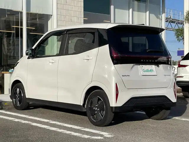 日産 サクラ X 宮崎県 2023(令5)年 1.9万km ホワイトパール 純正カーオーディオ/(AM.FM.Bluetooth.HDMI)/Android Auto/Apple CarPlay/アラウンドビューカメラ/ETC/ドライブレコーダー/プロパイロット/オートライト/オートエアコン/ステアリングスイッチ/スマ‐トキー/スペアキー/プッシュスタート