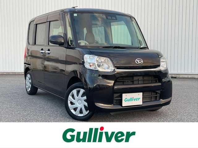 ダイハツ タント X SA Ⅲ 滋賀県 2017(平29)年 6.2万km ブラックマイカメタリック 純正ナビ/(Bluetooth/フルセグ/CD/DVD)/スマートアシストIII/・衝突軽減ブレーキ/・先行車発進告知/・レーンキープアシスト/・Autoハイビーム/LEDオートライト/片側電動スライドドア/アイドリングストップ/D席シートヒーター/バックカメラ/純正フロアマット/ドアバイザー/ETC/USB