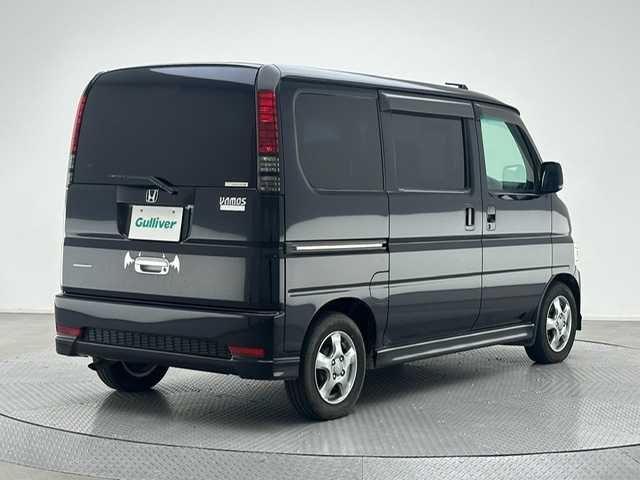 ホンダ バモス L ターボ ローダウン 兵庫県 2007(平19)年 11.6万km ナイトホークブラックパール 純正HDDナビ/（CD/AM/FM、HDD）/ETC/パワーステアリング/AC/パワーウィンドウ（前席）/純正フロアマット/LEDヘッドライト/フォグランプ/ドアバイザー