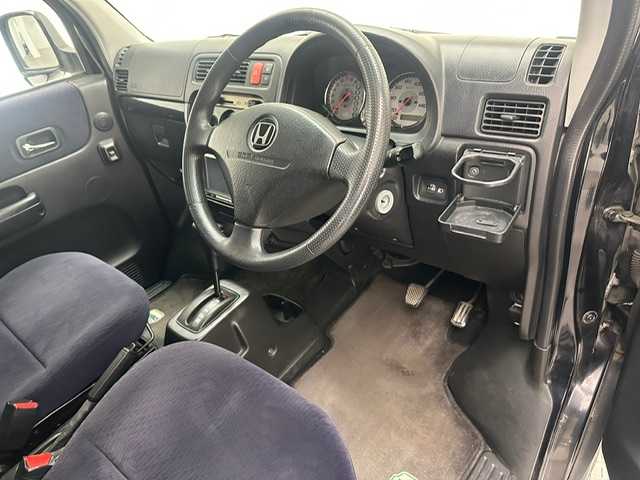 ホンダ バモス L ターボ ローダウン 兵庫県 2007(平19)年 11.6万km ナイトホークブラックパール 純正HDDナビ/（CD/AM/FM、HDD）/ETC/パワーステアリング/AC/パワーウィンドウ（前席）/純正フロアマット/LEDヘッドライト/フォグランプ/ドアバイザー