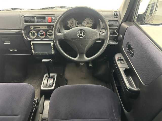 ホンダ バモス L ターボ ローダウン 兵庫県 2007(平19)年 11.6万km ナイトホークブラックパール 純正HDDナビ/（CD/AM/FM、HDD）/ETC/パワーステアリング/AC/パワーウィンドウ（前席）/純正フロアマット/LEDヘッドライト/フォグランプ/ドアバイザー