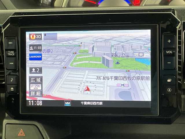 ダイハツ ウェイク G ターボ SA Ⅱ 千葉県 2017(平29)年 9.5万km ブラックマイカメタリック 禁煙車/ターボ車/純正８型ナビ（NSZN-W65DB）/AM＆FM＆Bluetooth＆フルセグTV＆CD＆DVD/スマートアシスト/両側電動スライドドア　/ＥＴＣ　/ＨＤＭＩポート　/社外後席モニター　/アイドリングストップ　/リアコーナーセンサー/電動格納サイドミラー　/ＬＥＤヘッドライト（オートライト）/フォグランプ　/純正フロアマット/ドアバイザー/リアサンシェード/バックカメラ/ウィンカーミラー/プッシュスタート