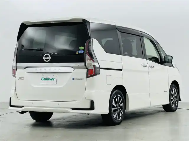 日産 セレナ e－パワー ハイウェイスター V 福島県 2020(令2)年 5.1万km ブリリアントホワイトパール プロパイロット　/・エマージェンシーブレーキ/・ブラインドスポットモニター/・レーダークルーズコントロール/・車線逸脱警報/・レーンキープアシスト/純正SDナビゲーション　/【AM/FM/DVD/CD/Bluetooth/フルセグ】/アラウンドビューモニター　/両側パワースライドドア　/・ハンズフリースライド　/純正ドライブレコーダー　/前後コーナーセンサー　/ＥＴＣ　/プッシュスタート　/・スマートキー　/・スペアキー/デジタルインナーミラー/電子パーキング/・オートブレーキホールド/LEDライト/・オートライト/・フォグライト/ダウンヒルアシストコントロール/取扱説明書