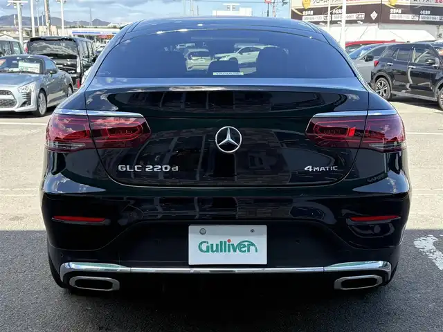 メルセデス・ベンツ ＧＬＣ２２０ d 4マチック クーペ 徳島県 2022(令4)年 3.5万km オブシディアンブラック レーダークルコン/純正ナビ /Bluetooth フルセグ/全方位カメラ/電動リアゲート/サンルーフ/レザーシート/シートヒーター/パワーシート/コーナーセンサー/ブラインドスポットモニター