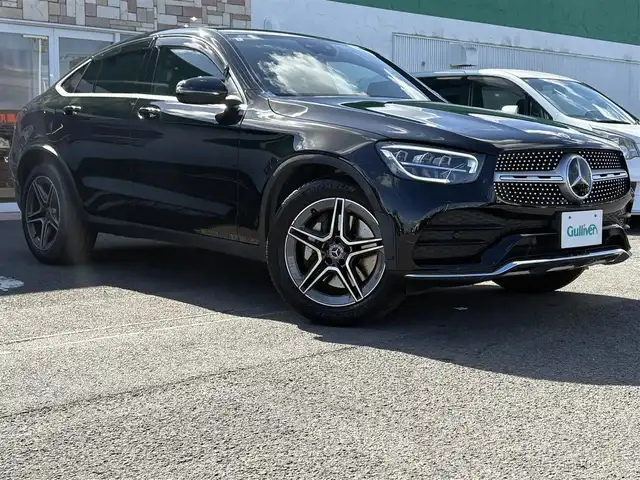 メルセデス・ベンツ ＧＬＣ２２０ d 4マチック クーペ 徳島県 2022(令4)年 3.5万km オブシディアンブラック レーダークルコン/純正ナビ /Bluetooth フルセグ/全方位カメラ/電動リアゲート/サンルーフ/レザーシート/シートヒーター/パワーシート/コーナーセンサー/ブラインドスポットモニター