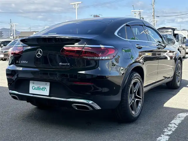 メルセデス・ベンツ ＧＬＣ２２０ d 4マチック クーペ 徳島県 2022(令4)年 3.5万km オブシディアンブラック レーダークルコン/純正ナビ /Bluetooth フルセグ/全方位カメラ/電動リアゲート/サンルーフ/レザーシート/シートヒーター/パワーシート/コーナーセンサー/ブラインドスポットモニター