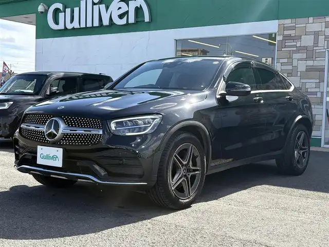 メルセデス・ベンツ ＧＬＣ２２０ d 4マチック クーペ 徳島県 2022(令4)年 3.5万km オブシディアンブラック レーダークルコン/純正ナビ /Bluetooth フルセグ/全方位カメラ/電動リアゲート/サンルーフ/レザーシート/シートヒーター/パワーシート/コーナーセンサー/ブラインドスポットモニター