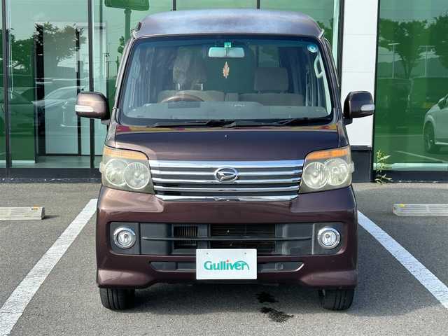 ダイハツ アトレー ワゴン カスタム ターボ RS リミテッド 和歌山県 2008(平20)年 13.9万km プラムブラウンクリスタルマイカ 片側スライドドア/純正13インチアルミホイール/ETC/オートエアコン/パワーステアリング/パワーウィンドウ/デュアルエアバッグ