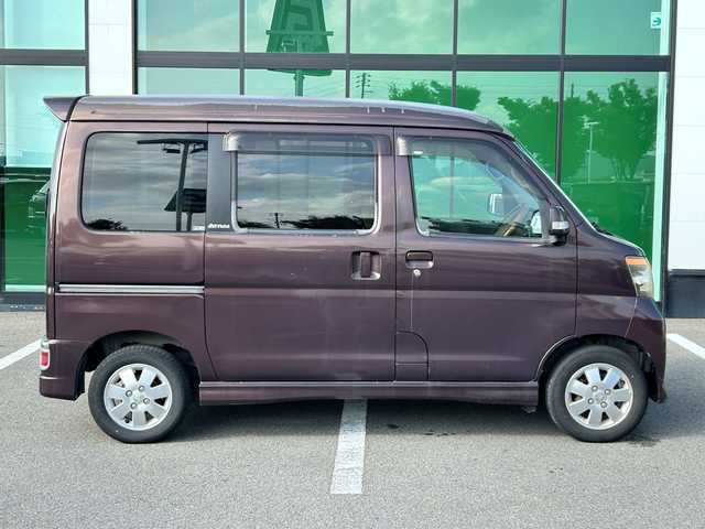 ダイハツ アトレー ワゴン カスタム ターボ RS リミテッド 和歌山県 2008(平20)年 13.9万km プラムブラウンクリスタルマイカ 片側スライドドア/純正13インチアルミホイール/ETC/オートエアコン/パワーステアリング/パワーウィンドウ/デュアルエアバッグ