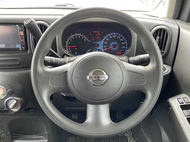 日産 キューブ 15X FOUR Mセレクション 道南・函館 2010(平22)年 5.3万km ホワイトパール ・純正SDナビ/・ワンセグTV/・Bluetooth接続/・純正AW付ノーマルタイヤ積込/・純正エンジンスターター/・フロントフォグランプ/・スマートキー/・エンジンプッシュスタート/・スペアキー
