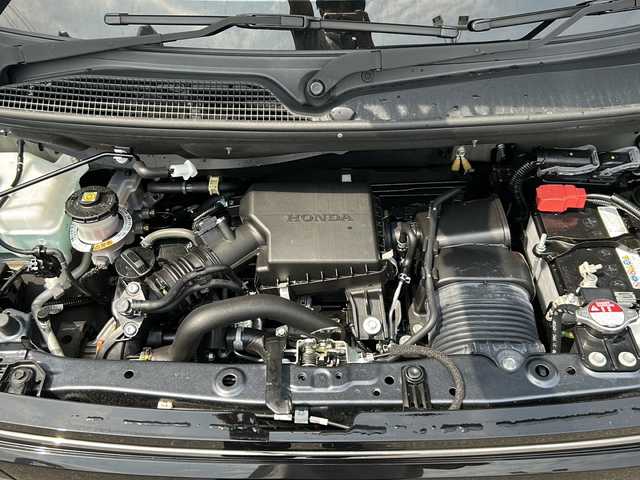 ホンダ Ｎ ＢＯＸ カスタム L ターボ スタイル+ブラック 福島県 2022(令4)年 2.3万km メテオロイドグレーメタリック TEIN車高調　ALPINEナビ（TV/CD/DVD/ラジオ/Bluetooth）　パドルシフト　ステアリングスイッチ　純正LEDヘッドライト　純正LEDフォグランプ　無限（MUGEN）フロアマット　革巻きハンドル　前席シートヒーター　ハーフレザーシート　コーナーセンサー　ETC　横滑り防止　衝突軽減ブレーキ　レーンキープアシスト　ECONモード　電子パーキングブレーキ　オートホールドミラー型前後ドラレコ（KENWOOD）　クルーズコントロール（追従有）　社外（Trecious）16incAW　RAZOアクセルペダル（GT SPEC PEDAL）　無限（MUGEN）ドアミラー　無限（MUGEN）ドアノブカバー