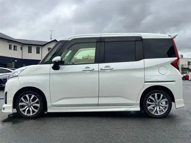 トヨタ ルーミー カスタムG－T 静岡県 2019(平31)年 7.4万km パールホワイトⅢ アルパイン9インチディスプレイオーディオ/モデリスタエアロ（F.S.R）/バックカメラ/ドライブレコーダー/ETC/デジタルインナーミラー/エンジンスタートボタン/パワーステアリング/パワーウィンドウ/アイドリングストップ/スマートキー/スペアキー1本/オートエアコン/クルーズコントロール/USB入力端子/純正フロアマット/D席N席シートヒーター/両側パワースライドドア/純正アルミホイール/ABS/横滑り防止装置/コーナーセンサー前後/レーンキープアシスト/オートライト/オートマチックハイビーム/LEDヘッドライト/Wエアバック/衝突軽減システム/デジタルインナーミラー