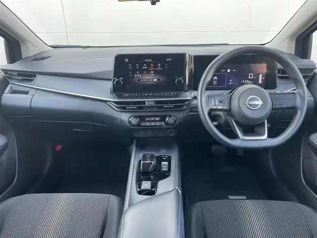 日産 ノート X 茨城県 2021(令3)年 5.8万km オーロラフレアブルーパール ワンオーナー/純正ナビ/フルセグ/アラウンドビューモニター/デジタルインナーミラー/ドライブレコーダー/ETC2.0/Bluetooth/ワイヤレス充電器/　(Qi)/セーフティ・シールドスイッチ/コーナーセンサー/純正アルミホイール/純正フロアマット/スマートキー/オートマチックハイビーム/LEDヘッドライト