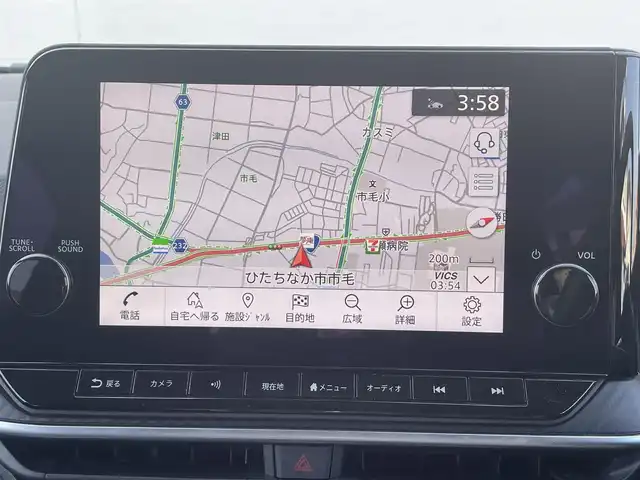 日産 ノート X 茨城県 2021(令3)年 5.8万km オーロラフレアブルーパール ワンオーナー/純正ナビ/フルセグ/アラウンドビューモニター/デジタルインナーミラー/ドライブレコーダー/ETC2.0/Bluetooth/ワイヤレス充電器/　(Qi)/セーフティ・シールドスイッチ/コーナーセンサー/純正アルミホイール/純正フロアマット/スマートキー/オートマチックハイビーム/LEDヘッドライト