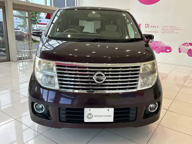 日産 エルグランド 250V 埼玉県 2008(平20)年 8.6万km ディープカシス 保証書、取扱説明書/スペアキー/フリップダウンモニター/純正HDDナビ/ フルセグTV/AUX/DVD/アラウンドビューモニター、バックカメラ、サイドカメラ/両側パワースライドドア/前後コーナーセンサー/ETC/3列目オープンウィンド