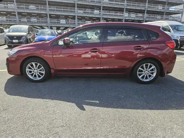 スバル インプレッサ スポーツ 2．0i アイサイト 宮崎県 2012(平24)年 4.6万km ヴェネチアンレッドパール 4WD/ストラーダナビ/フルセグTV/バックカメラ/ビルトインETC/レーダークルーズコントロール/アイサイトver２/・衝突被害軽減ブレーキ/・AT誤発進抑制制御/・ふらつき警報/・車線逸脱警報/・先行車発進お知らせ/HIDヘッドランプ/革巻きステアリング/ステアリングスイッチ/パドルシフト/純正16インチアルミホイール/スマートキー/エンジンプッシュスタート/禁煙車