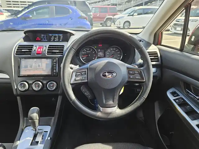 スバル インプレッサ スポーツ 2．0i アイサイト 宮崎県 2012(平24)年 4.6万km ヴェネチアンレッドパール 4WD/ストラーダナビ/フルセグTV/バックカメラ/ビルトインETC/レーダークルーズコントロール/アイサイトver２/・衝突被害軽減ブレーキ/・AT誤発進抑制制御/・ふらつき警報/・車線逸脱警報/・先行車発進お知らせ/HIDヘッドランプ/革巻きステアリング/ステアリングスイッチ/パドルシフト/純正16インチアルミホイール/スマートキー/エンジンプッシュスタート/禁煙車