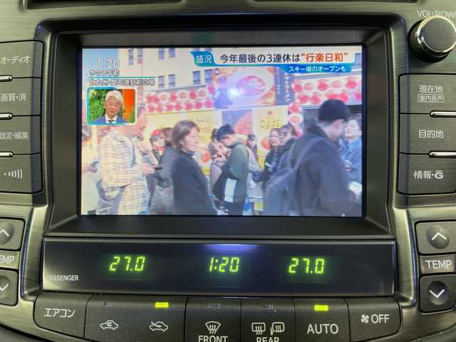 トヨタ クラウン アスリート i－Four ナビパッケージ 道央・札幌 2009(平21)年 5.9万km ブラック ・4WD/寒冷地仕様/・ムーンルーフ/・社外フルエアロ/・純正マルチ　メーカーHDDナビ/・CD/DVD/MSV/フルセグTV/・バックカメラ/・クルーズコントロール/・LEDオートライト/・フロント/リヤフォグランプ/・黒レザーシート/パワーシート/・TEIN車高調/・スマートキー/スペアキー/・純正エンジンスターター/・ETC/・積込夏タイヤ純正18インチAWセット