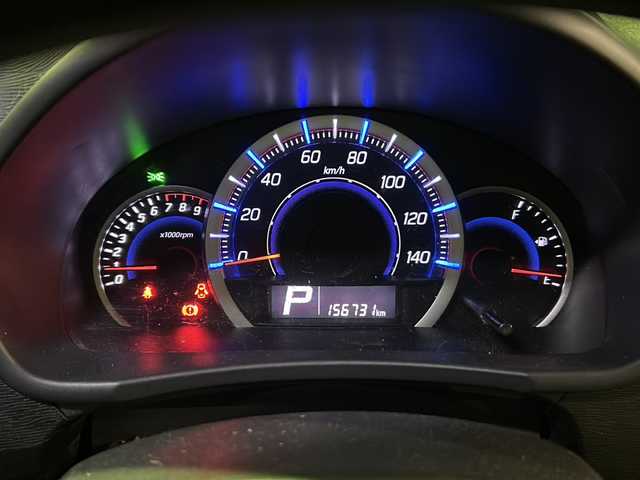 スズキ ワゴンＲ スティングレー T 群馬県 2012(平24)年 15.7万km パールホワイト ワンオーナー/４WD/ターボ/社外ナビ（CD.DVD.TV)/USB入力端子/バックカメラ/ETC/アイドリングストップ/パドルシフト/電動格納ミラー/フォグランプ/LEDヘッドライト/革巻きステアリング/スマートキー×２/ドアバイザー/社外テールランプ/ウィンカーミラー/エンジンスタートボタン/スタッドレスタイヤ４本積み込み