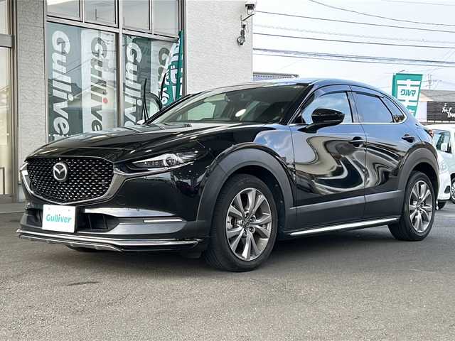 マツダ ＣＸ－３０ XD Lパッケージ 愛媛県 2020(令2)年 14.3万km ジェットブラックマイカ 純正メーカーナビ/（CD/DVD/SD/BT/USB）/アラウンドビューモニター/フルセグTV/衝突軽減ブレーキ/レーダークルーズコントロール/レーンキープアシスト/レザーシート/運転席パワーシート/前席シートヒーター/ステアリングヒーター/ドライブレコーダー/パワーバックドア/ステアリングスイッチ/純正アルミホイール/オートライト/オートハイビーム