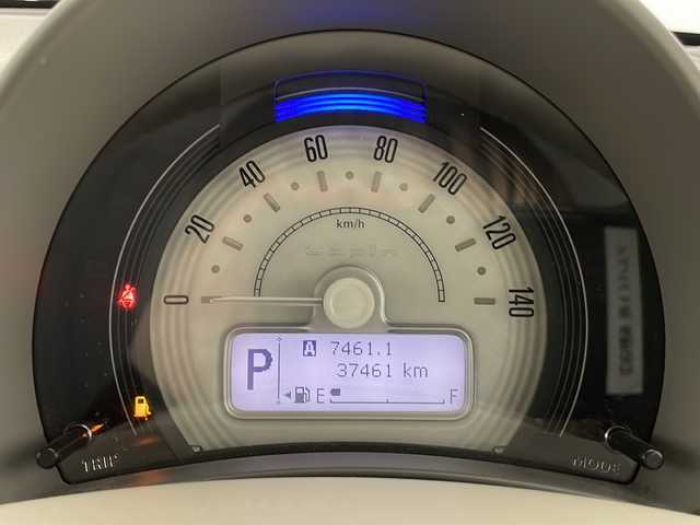 スズキ ラパン X 長野県 2017(平29)年 3.8万km ピュアホワイトP 4WD/純正メモリナビ/Bluetooth/CD/フルセグTV/全方位カメラ/衝突被害軽減システム/横滑り防止装置/盗難防止装置/シートヒーター（運転席、助手席）/社外14インチAW装着/純正AW付き夏タイヤ4本積込/純正フロアマット/ドアバイザー/LEDヘッドライト/ステアリングスイッチ/スマートキー/スペアキー1本/電動格納ミラー/プッシュスタート