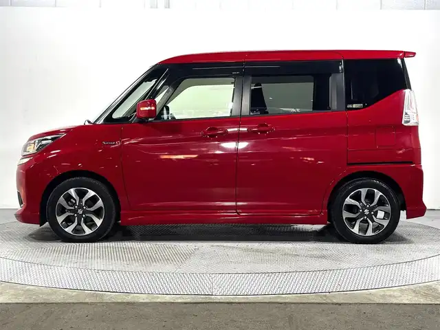 スズキ ソリオ バンディット HV MV Dカメラ ブレーキS 大阪府 2016(平28)年 2.4万km ファーベントレッド ３６０カメラ　メーカーナビ（フルセグＴＶ／ＤＶＤ／ＣＤ／ｂｌｕｅｔｏｏｔｈ　）　衝突軽減ブレーキ　レーンアシスト　シートヒーター　ドラレコ　ＬＥＤライト　パワースライドドア　クルーズコントロール