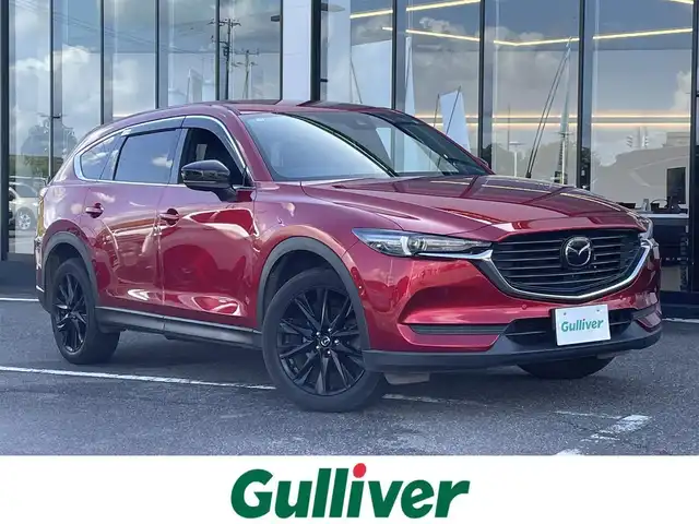 マツダ ＣＸ－８ XD ブラックトーンエディション 新潟県 2020(令2)年 5.6万km ソウルレッドクリスタルM BOSEサウンドシステム/純正10.25インチナビ/(BT/フルセグTV)/全方位カメラ/バックカメラ/アダプティブクルーズコントロール/衝突被害軽減システム/パワーバックドア/ハーフレザーシート/メモリーパワーシート(運転席)/パワーシート(助手席)/シートヒーター(前席)/ステアリングヒーター/ミラーヒーター/純正19インチアルミホイール/純正フロアマット