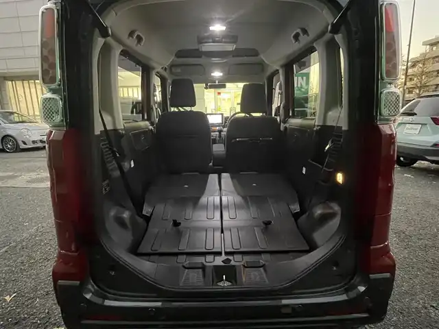 スズキ スペーシア ギア HYBRID XZターボ 道央・札幌 2019(平31)年 3.2万km フェニックスレッドパール/ガンメタリック2トーンルーフ ワンオーナー/4WD/ターボ/全方位モニター用カメラパッケージ/・ヘッドアップディスプレイ/・全方位モニター用カメラ/ガンメタリック2トーンルーフ/純正メモリナビ（Panasonic/CN-RZ846)/(フルセグTV/CD/DVD/Bluetooth）/バックカメラ/サイドカメラ/セーフティーサポート/・デュアルセンサーブレーキサポート/・車線逸脱警報機能/・リアパーキングセンサー/・後退時ブレーキサポート/・ハイビームアシスト/フリップダウンモニター(ALPINE)/クルーズコントロール/両側パワースライドドア/シートヒーター(運転席＆助手席)/ETC/パドルシフト/オートライト/スペアキー×1/取扱説明書/保証書