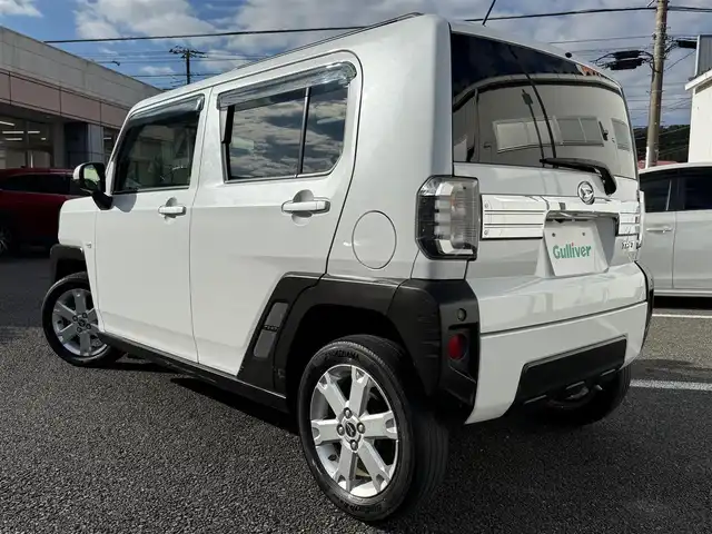 ダイハツ タフト G 静岡県 2020(令2)年 7.7万km シャイニングホワイトパール ワンオーナー・保証書/スマートアシスト/純正SDナビ・ワンセグTV/バックカメラ/Bluetoothオーディオ/前席シートヒーター/スマートキー×2/プッシュスタート/LEDヘッドライト/フォグランプ/純正フロアマット/純正ドアバイザー/WエアB＋ABS/カーテンエアB/車両取説＋ナビ取説