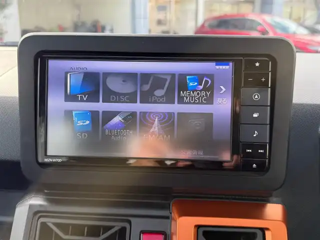 ダイハツ タフト G 静岡県 2020(令2)年 7.7万km シャイニングホワイトパール ワンオーナー・保証書/スマートアシスト/純正SDナビ・ワンセグTV/バックカメラ/Bluetoothオーディオ/前席シートヒーター/スマートキー×2/プッシュスタート/LEDヘッドライト/フォグランプ/純正フロアマット/純正ドアバイザー/WエアB＋ABS/カーテンエアB/車両取説＋ナビ取説