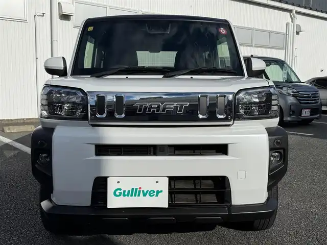 ダイハツ タフト G 静岡県 2020(令2)年 7.7万km シャイニングホワイトパール ワンオーナー・保証書/スマートアシスト/純正SDナビ・ワンセグTV/バックカメラ/Bluetoothオーディオ/前席シートヒーター/スマートキー×2/プッシュスタート/LEDヘッドライト/フォグランプ/純正フロアマット/純正ドアバイザー/WエアB＋ABS/カーテンエアB/車両取説＋ナビ取説