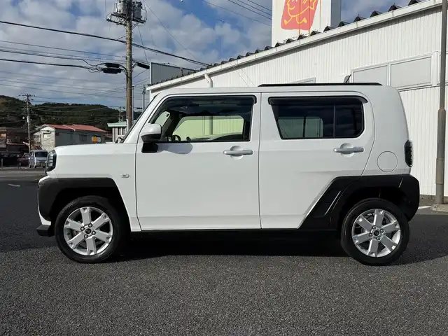 ダイハツ タフト G 静岡県 2020(令2)年 7.7万km シャイニングホワイトパール ワンオーナー・保証書/スマートアシスト/純正SDナビ・ワンセグTV/バックカメラ/Bluetoothオーディオ/前席シートヒーター/スマートキー×2/プッシュスタート/LEDヘッドライト/フォグランプ/純正フロアマット/純正ドアバイザー/WエアB＋ABS/カーテンエアB/車両取説＋ナビ取説