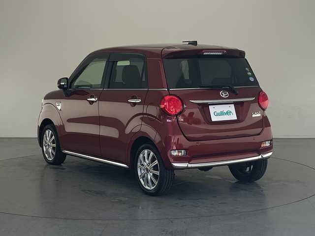 ダイハツ キャスト スタイル X SAⅢ 長野県 2018(平30)年 1.6万km ファイアークォーツレッドM 4WD/衝突被害軽減システム/レーンディパーチャーアラート/盗難防止装置/純正オーディオ（型番：CC-W６７D）/オートマチックハイビーム/オートライト/社外15インチアルミホイール/純正フロアマット/オートエアコン/純正ドアバイザー/電動格納ミラー/ライトレベライザー/スマートキー/スペアキー